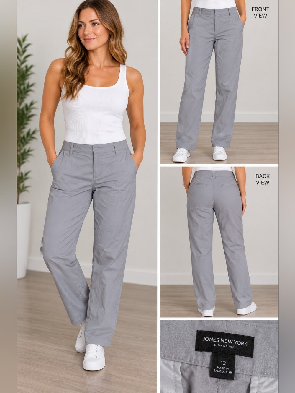 Liz Claiborne Women's Size 12 Grey dress pants #27